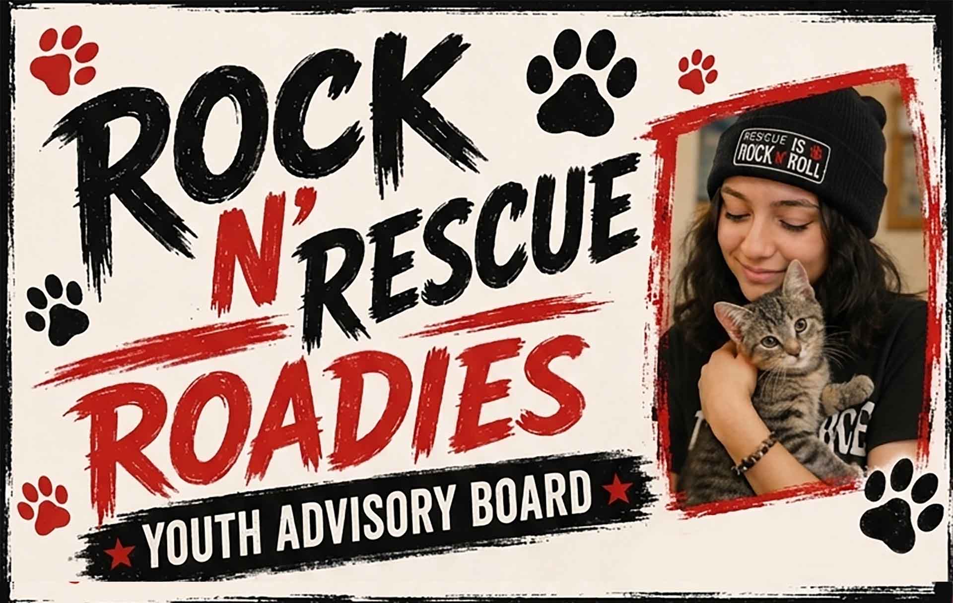 Rock n' Rescue Roadies banner